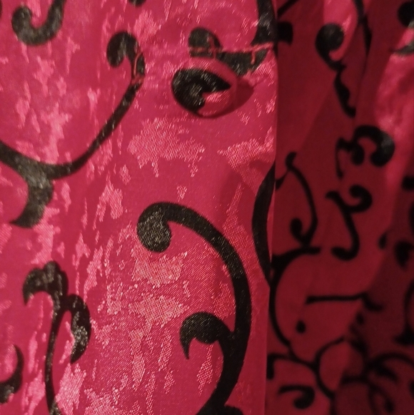 Notations Button Front Blouse - Picture 6 of 10